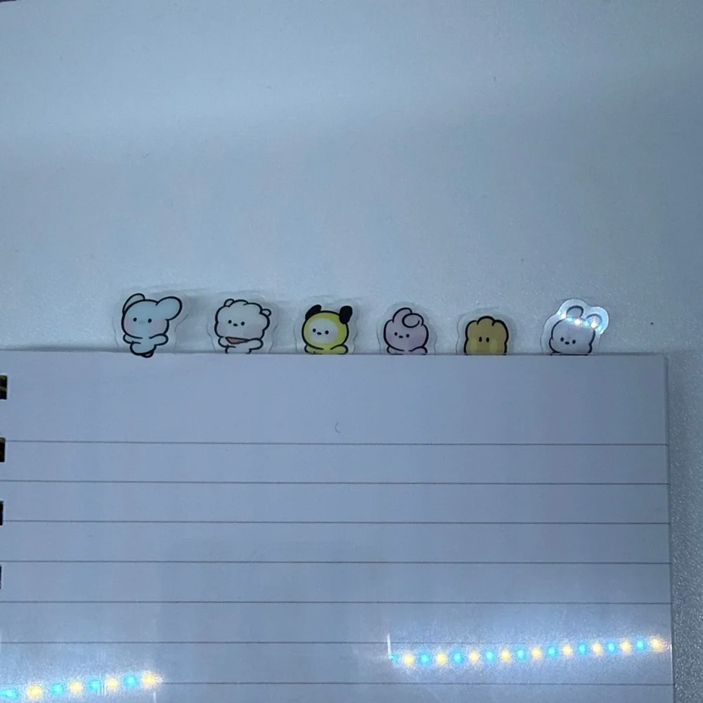 BT21 Purple Spiral Notebook